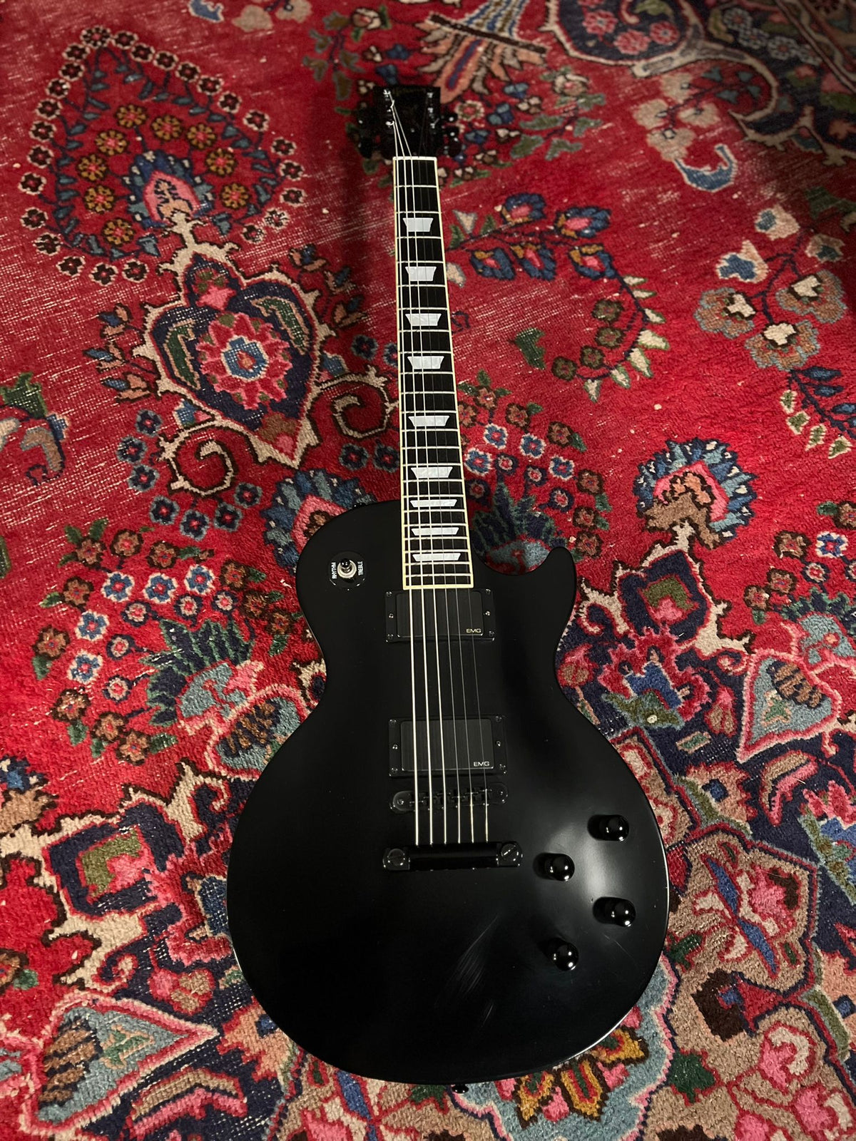 Gibson Les Paul Studio - Guitar of the week #20 Limited Run 2007 - Ebony - EMG's – image 3