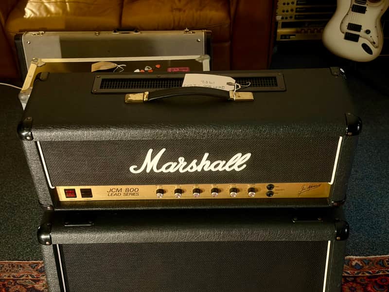 Marshall JCM 800 Lead Series Model 2203 100-Watt Master Volume Head 1982 - Black