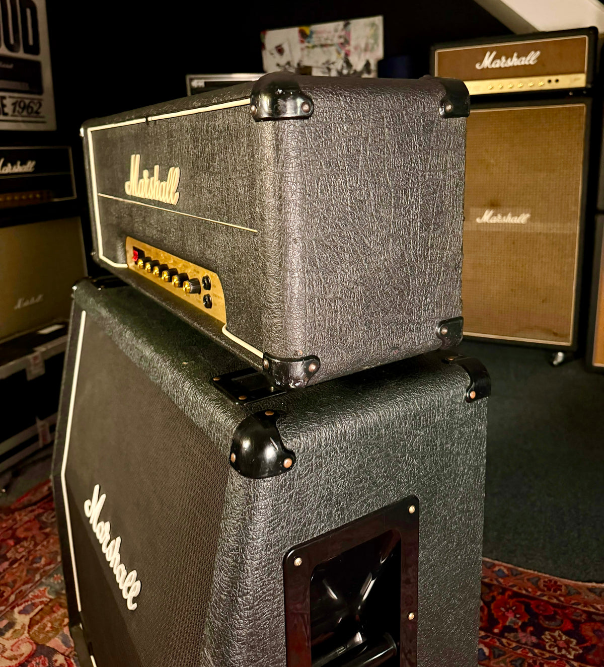 Marshall JMP 2204 Master Model Mk2 Lead 50-Watt Guitar Amp Head 1979 - Black – image 9