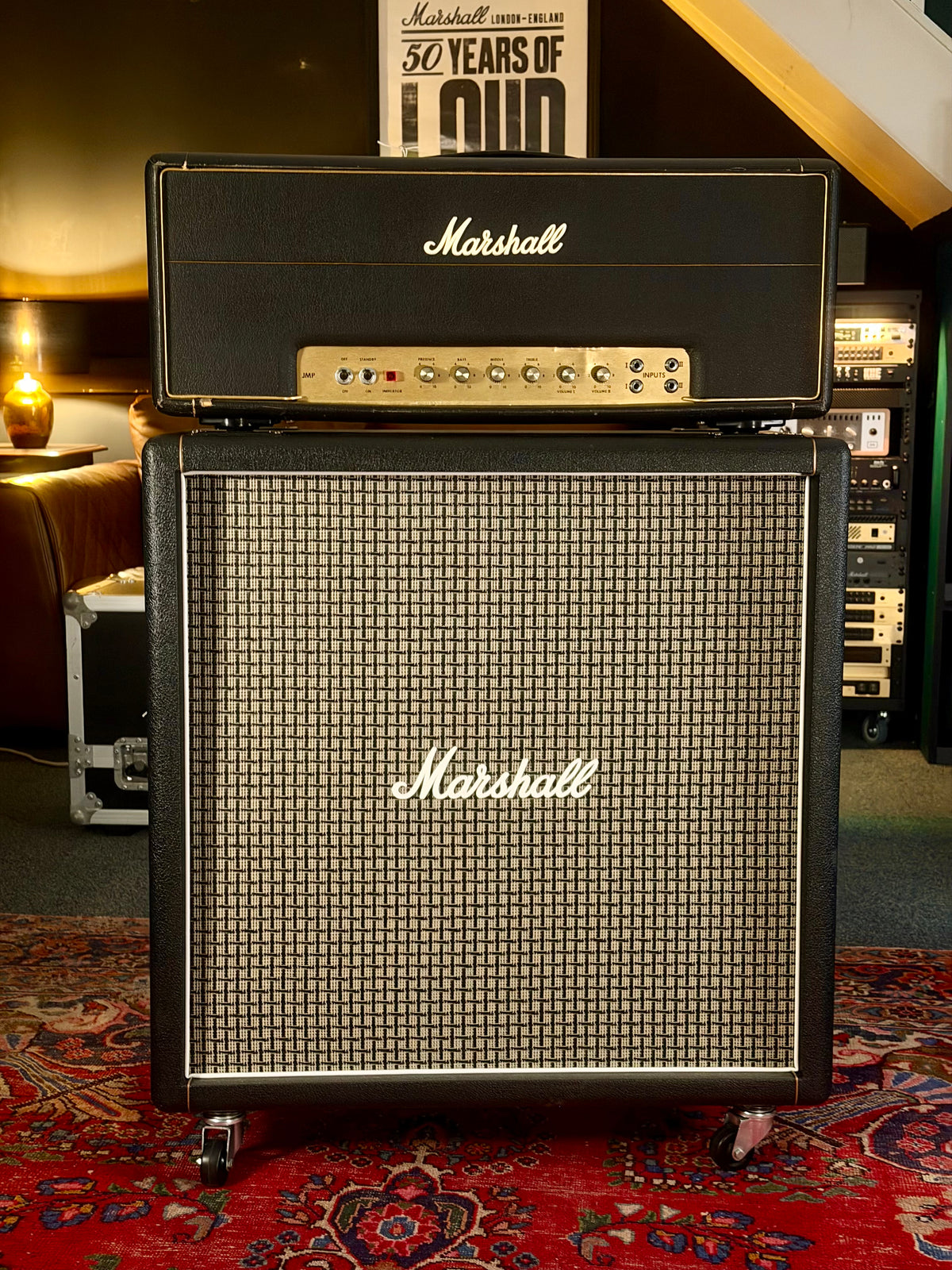 Marshall JMP50 1986 - 50w Guitar & Bass Head 1975 - Fully Serviced