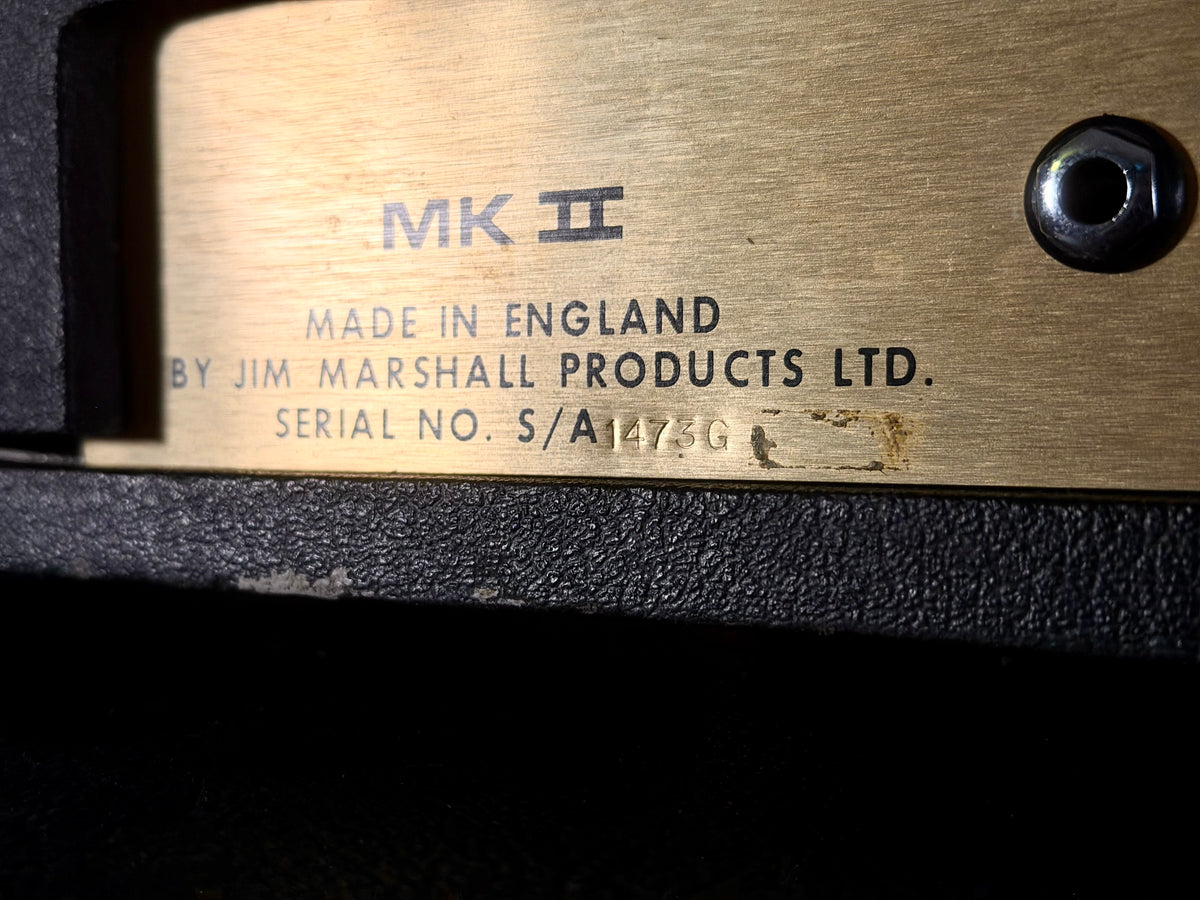Marshall JMP50 1986 - 50w Guitar & Bass Head 1975 - Fully Serviced