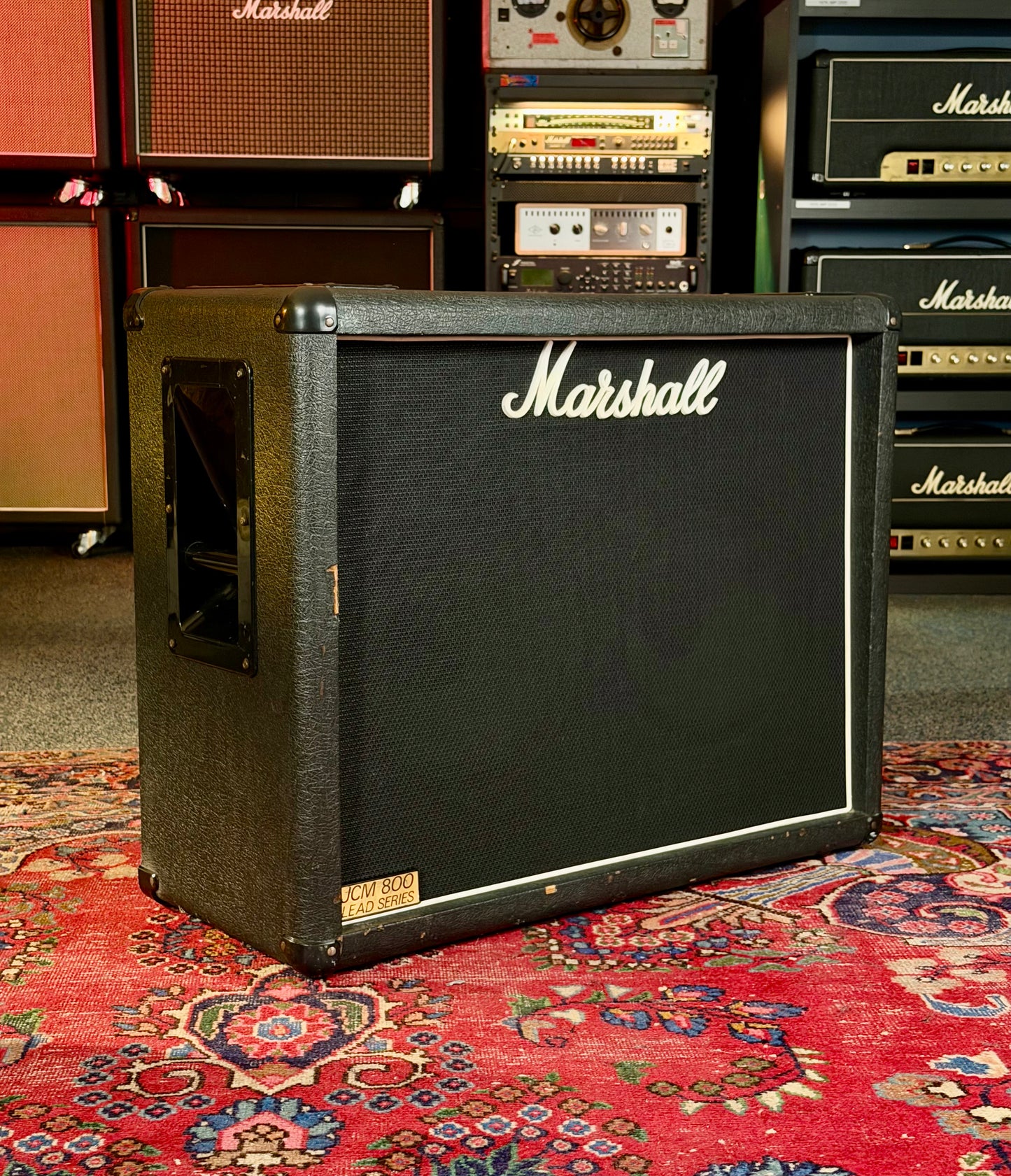 Marshall JCM 800 Lead Series Model 1936 2x12 Speaker Cabinet - 1979 G12-65's