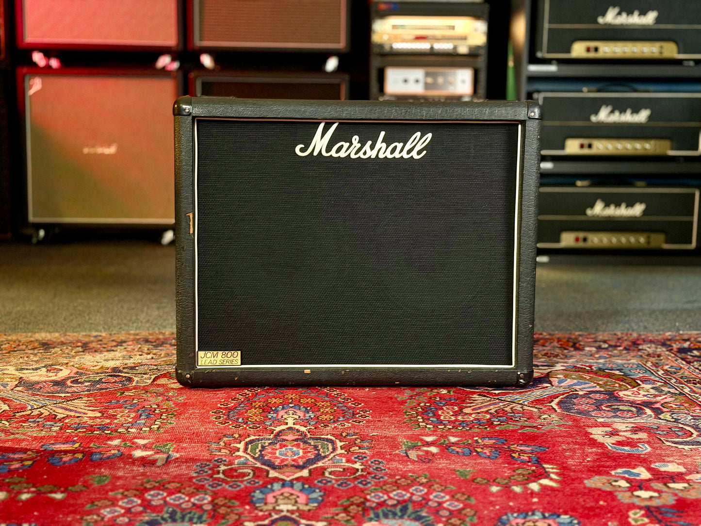 Marshall JCM 800 Lead Series Model 1936 2x12 Speaker Cabinet - 1979 G12-65's
