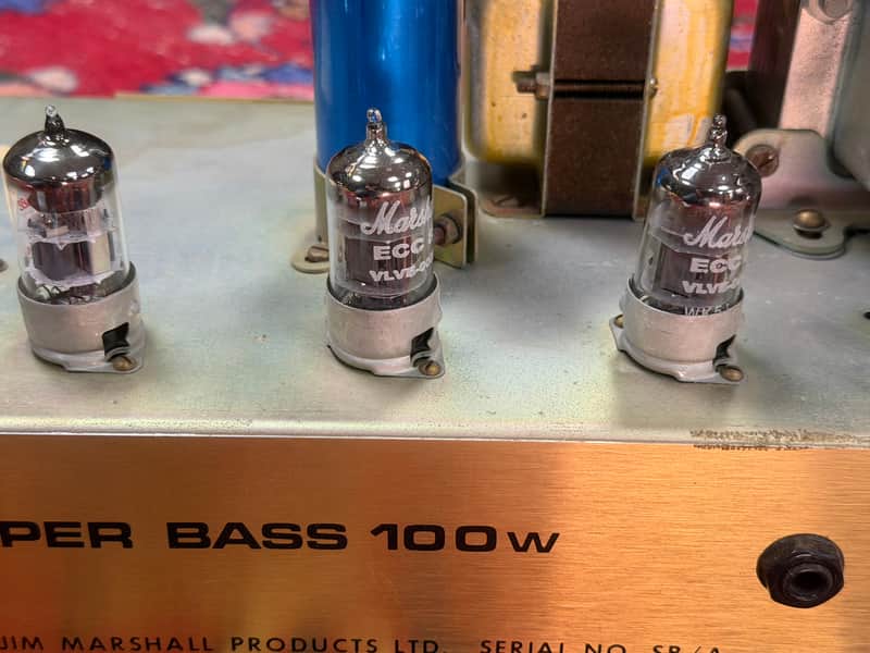 Marshall JMP 1992 Super Bass 2-Channel 100w Amp Head - 1974 – image 13