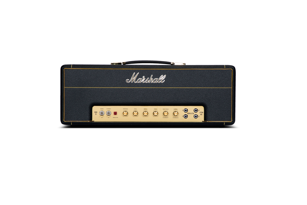 Marshall 2245 JTM45 MK II Reissue 2-Channel 30-Watt Guitar Amp Head 2025 - Black – image 2