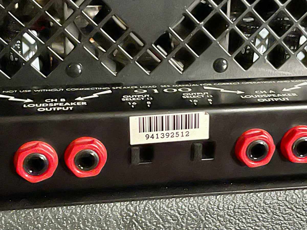 Marshall 9100 Dual Monobloc - 50/50w Stereo Power Amp - 1994 - Serviced - 120v USA – image 6