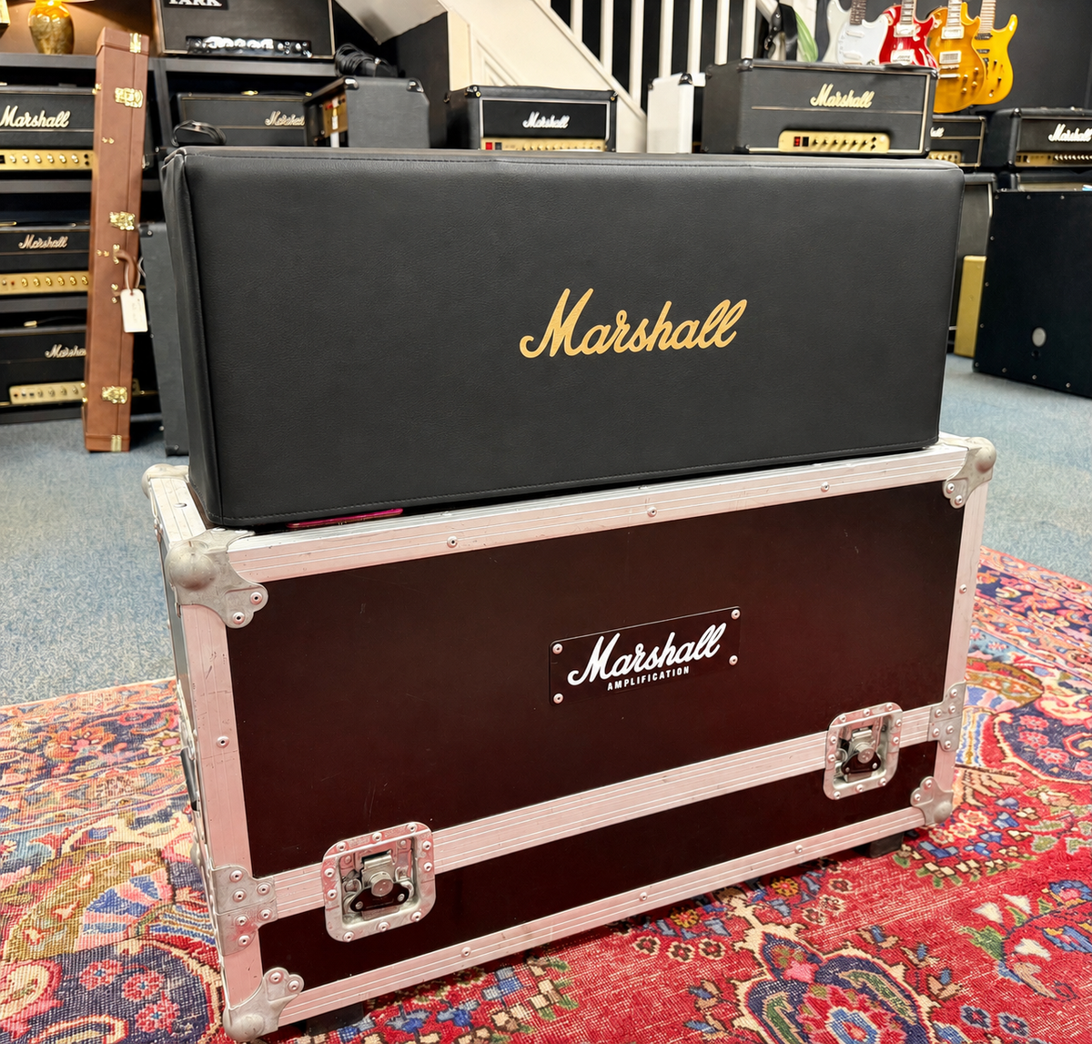 Marshall Super100JH Head Cover - COVR-00064 Jimi Hendrix - Black – image 1