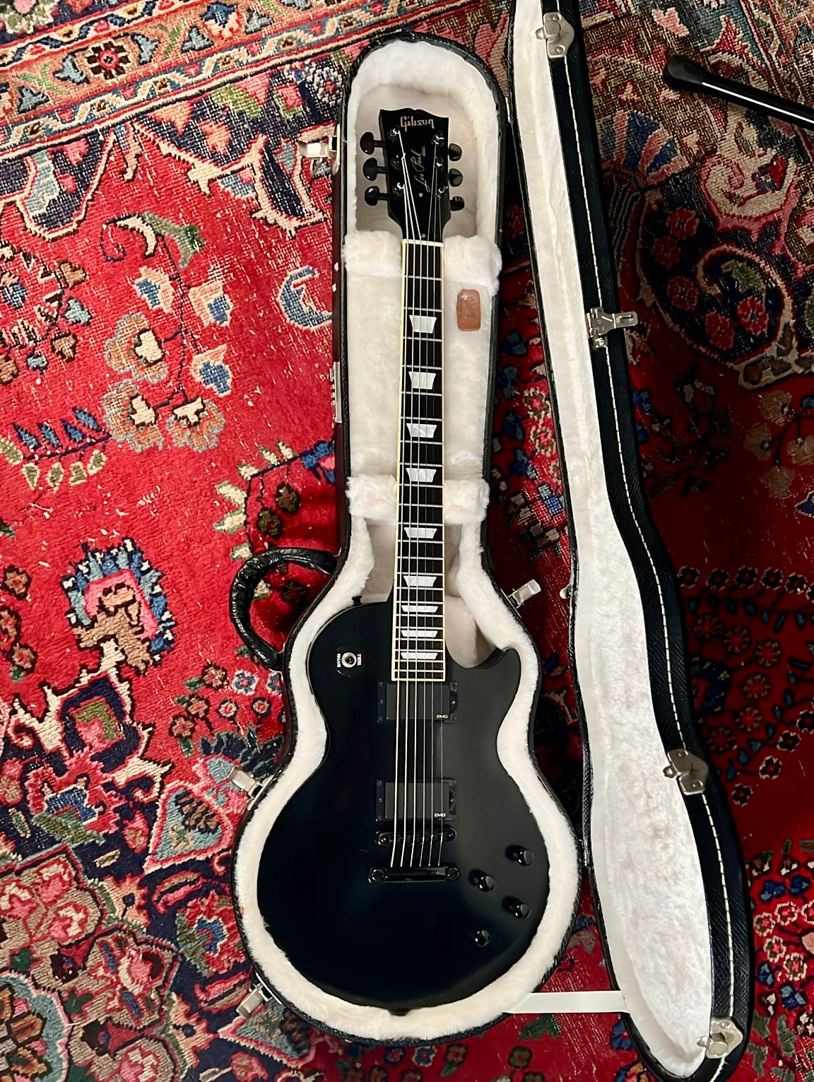 Gibson Les Paul Studio - Guitar of the week #20 Limited Run 2007 - Ebony - EMG's – image 6