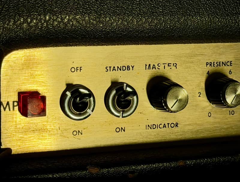 1974 Marshall JMP 1987 Mk II 50-Watt Head – Serviced
