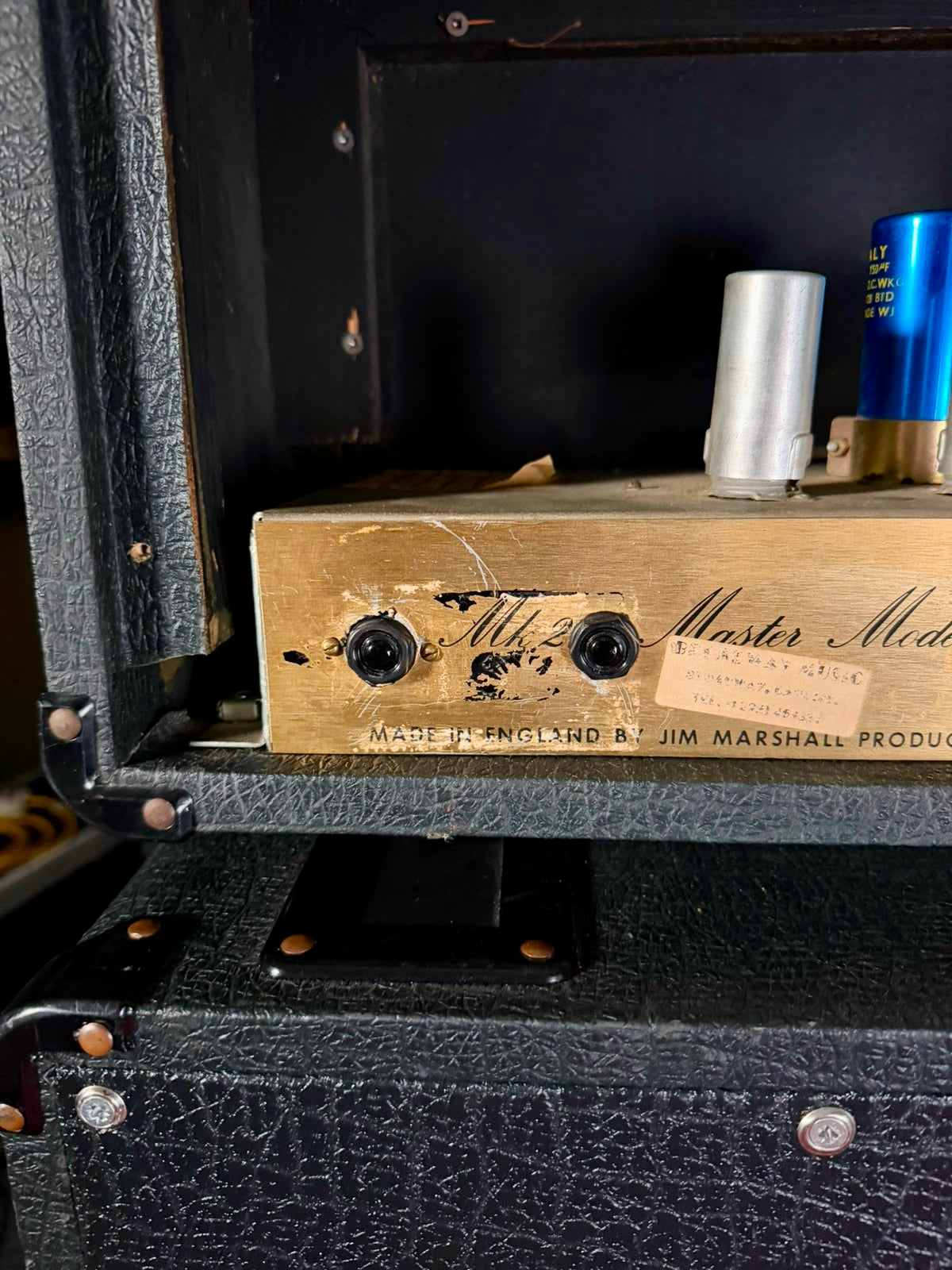 Marshall JMP 2203 Mk2 Master Model Lead 100-Watt Guitar Amp Head 1977 - Serviced – image 7