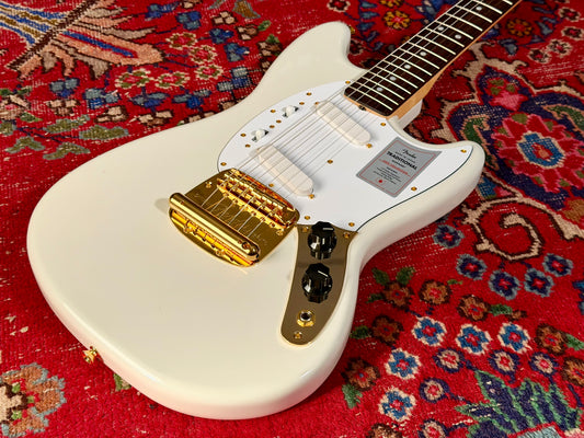 Fender MIJ Traditional '60s Mustang 2025 Collection - White Pearl – image 1
