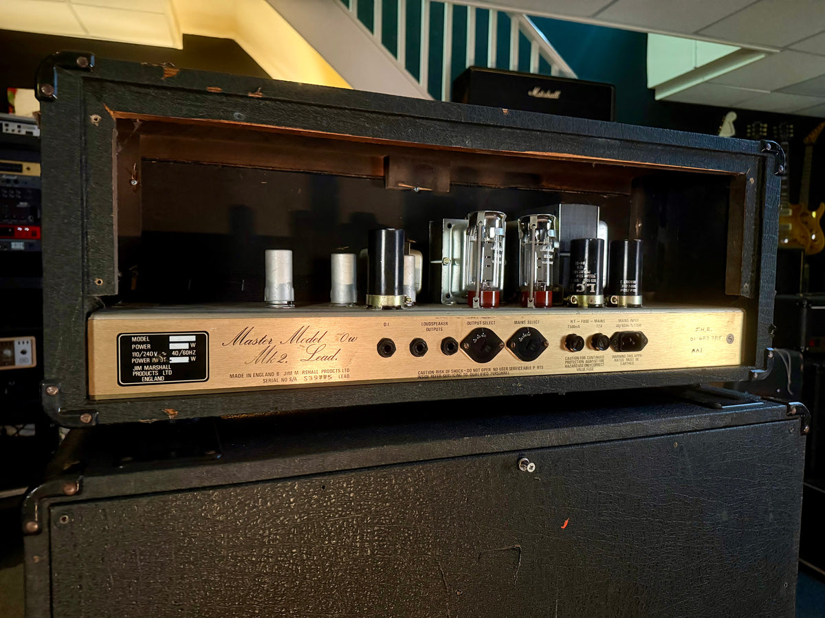Marshall JCM 800 Lead Series Model 2204 50-Watt Master Volume Mk2 Head 1984 - Serviced – image 7