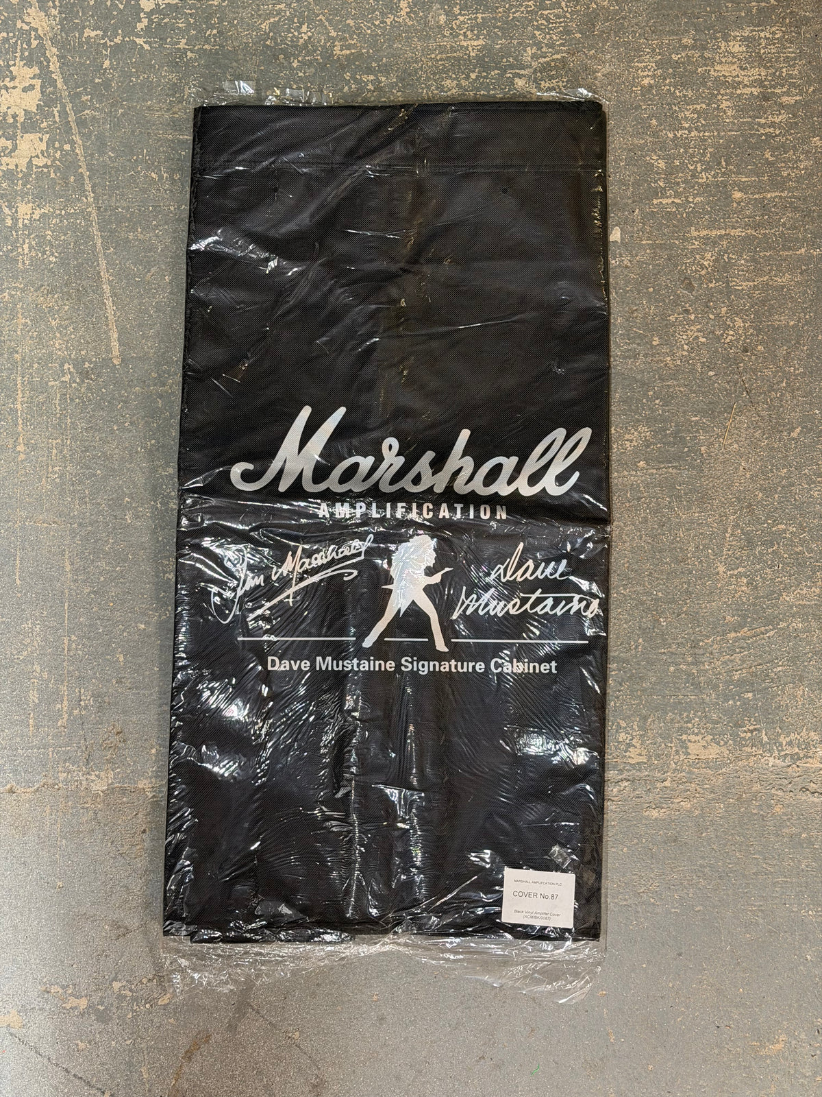 Marshall 1960B Dave Mustaine Limited Edition Vinyl Cover - COVR-00087 2017 - Black – image 4