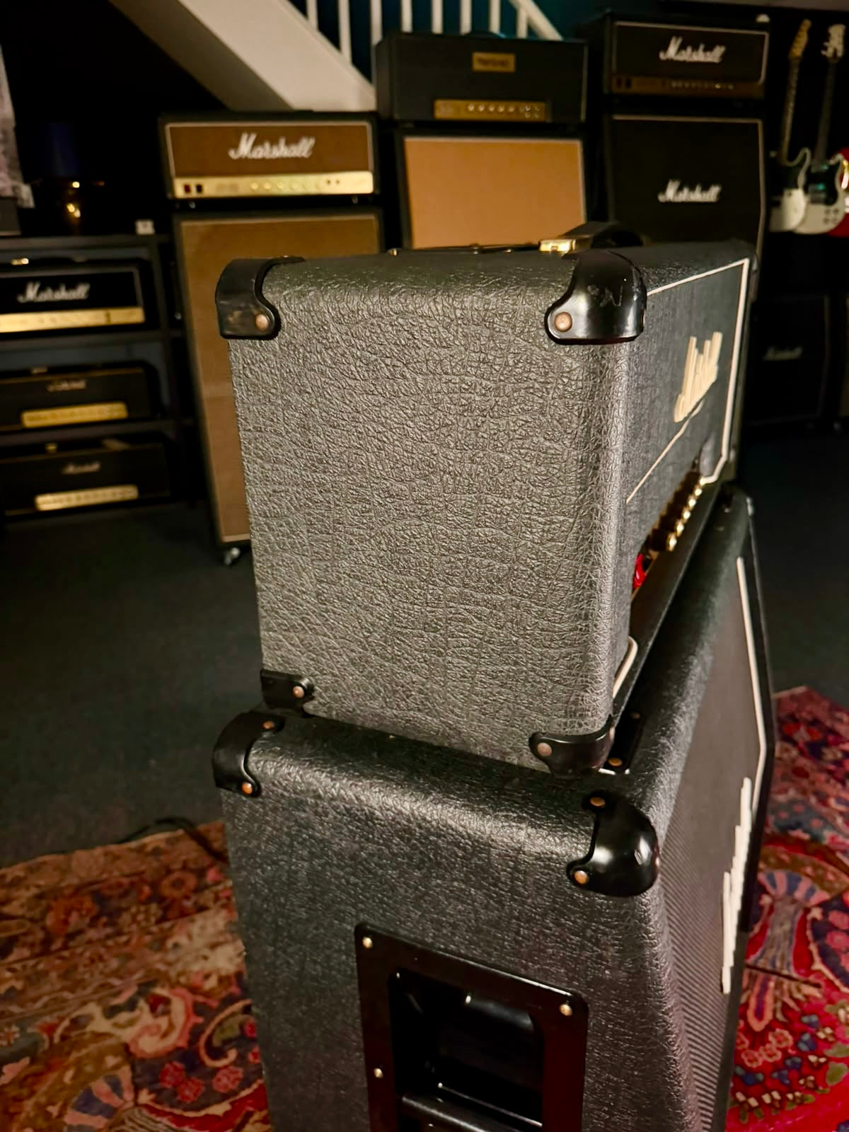 Marshall JMP 2203 Mk2 Master Model Lead 100-Watt Guitar Amp Head 1977 - Serviced – image 3