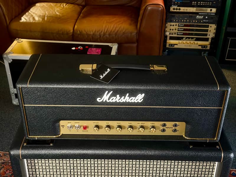 Marshall 1987X MK II Reissue 2-Channel 50-Watt Guitar Amp Head 2021 - Black – image 3