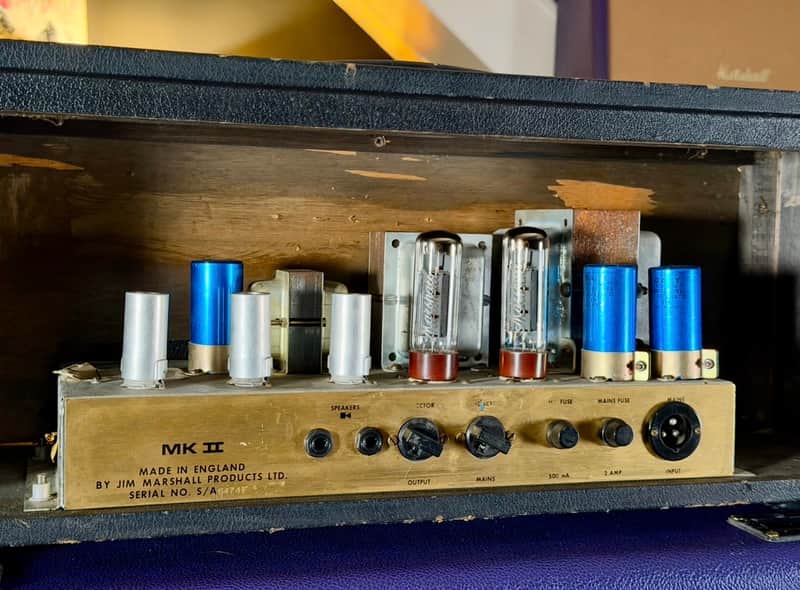 1974 Marshall JMP 1987 Mk II 50-Watt Head – Serviced