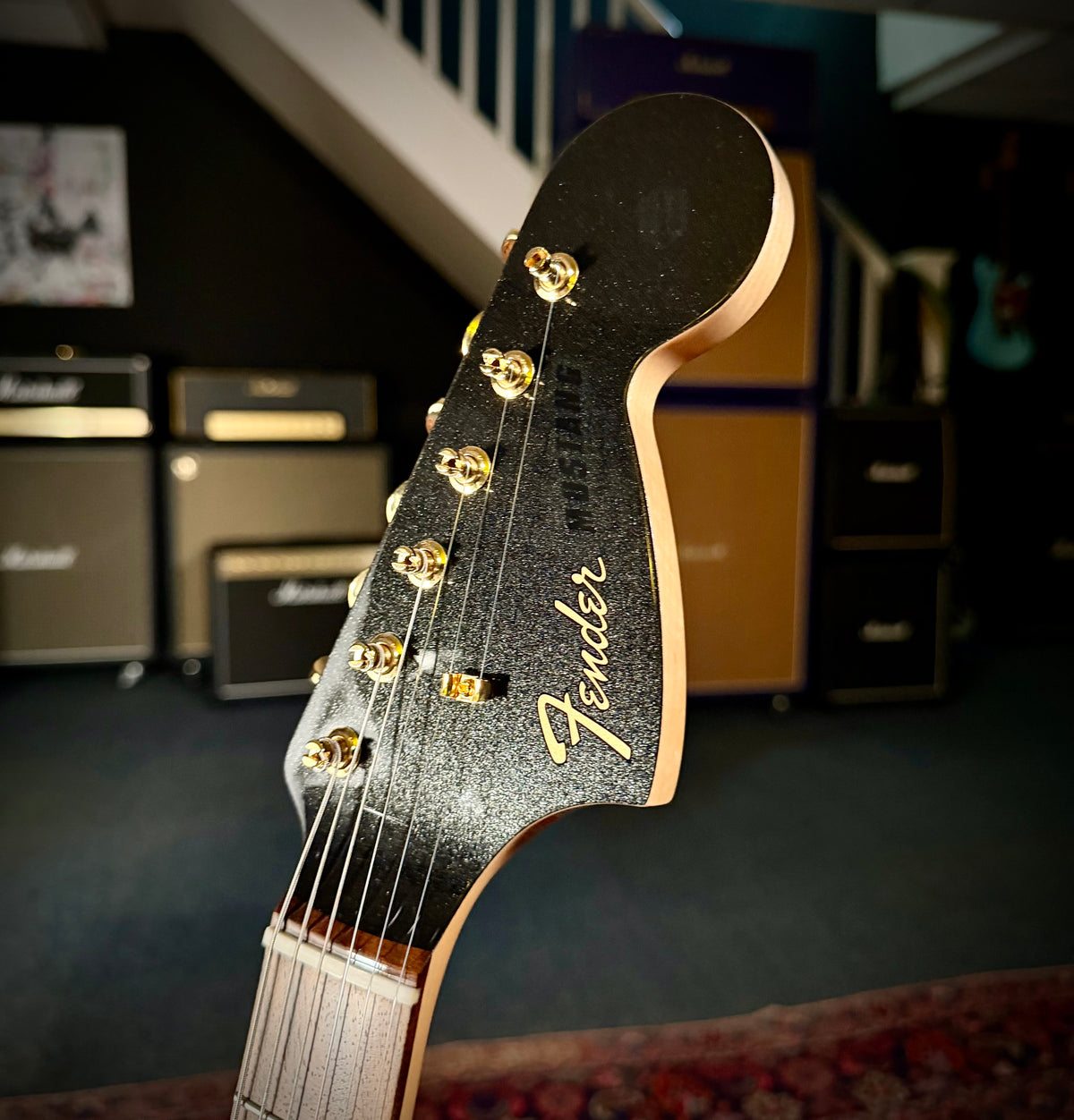 Fender MIJ Traditional '60s Mustang 2025 Collection - Black Pearl – image 6