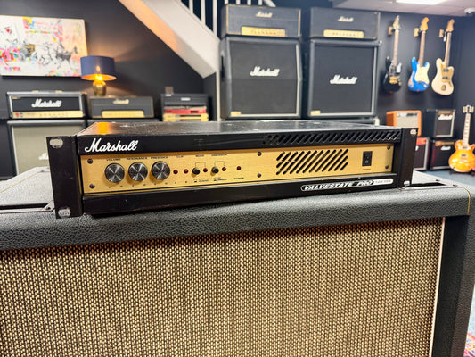 Marshall Valvestate Pro 120/120 Stereo Power Amp 2000- Gold – image 1