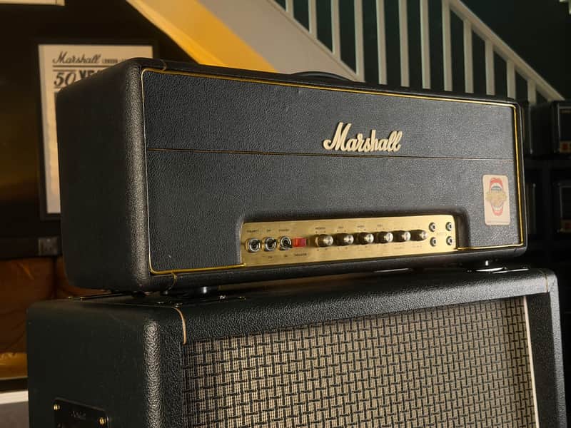 Marshall JMP 1992 Super Bass 2-Channel 100w Amp Head - 1974 – image 2