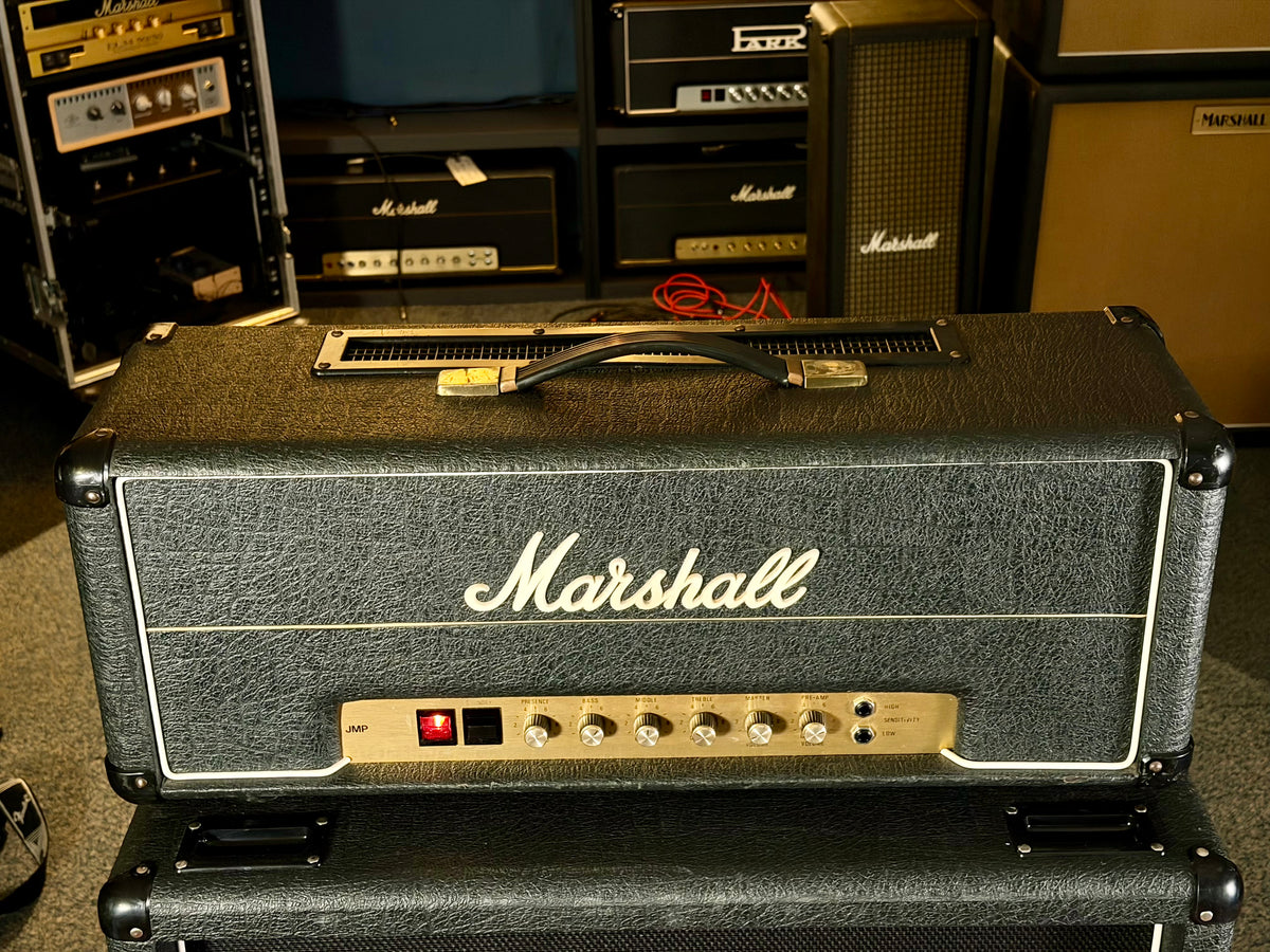 Marshall JMP 2203 Mk2 Master Model Lead 100-Watt Guitar Amp Head 1978 - Black – image 3