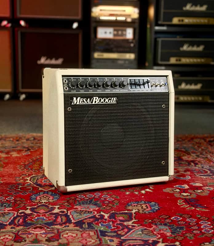 Mesa Boogie *Roland Orzabel* Mark III Simul-Class 1x12" Guitar Combo 1988 - White – image 2