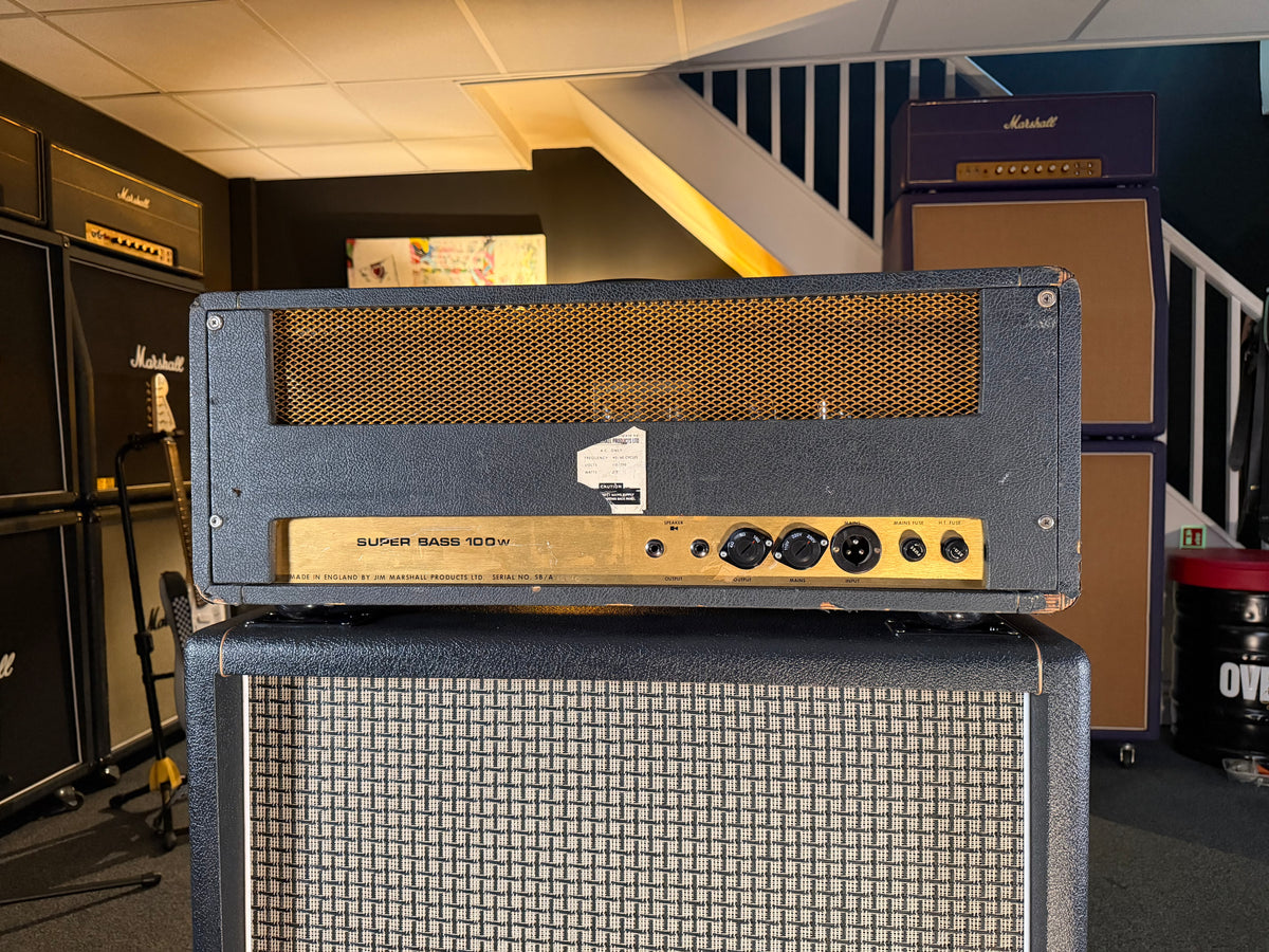 Marshall JMP 1992 Super Bass 2-Channel 100-Watt Head 1971 – image 7