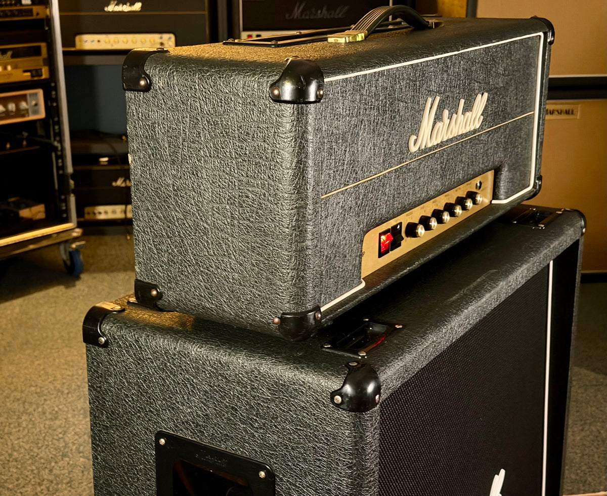 Marshall JMP 2203 Mk2 Master Model Lead 100-Watt Guitar Amp Head 1978 - Black – image 4