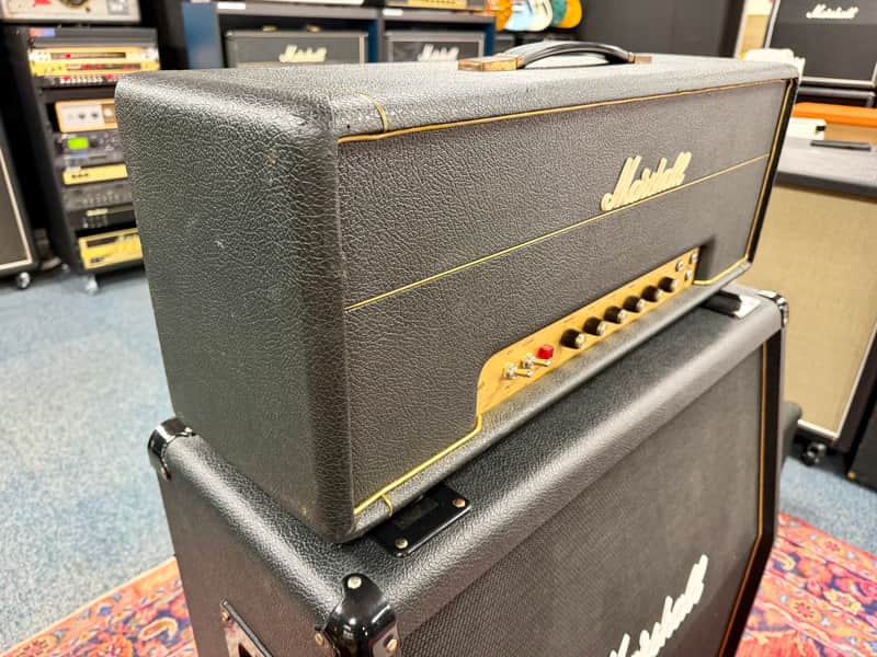 Marshall JMP 1987 Hand wired 50-Watt Guitar Amp Head 1973 - Serviced – image 10