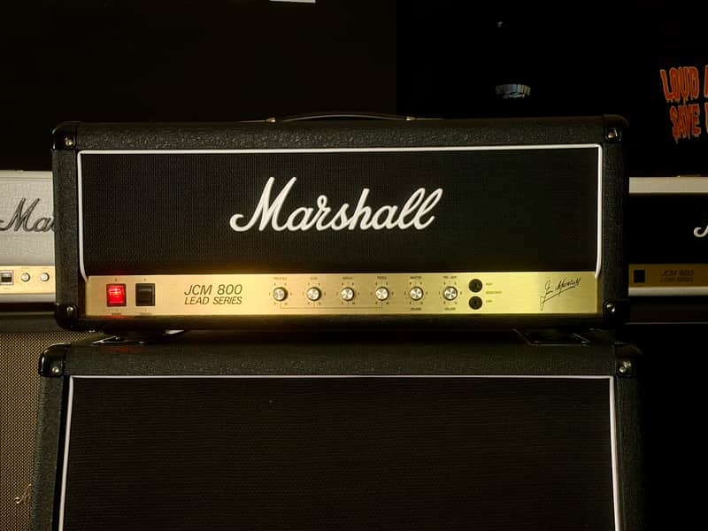 Marshall JCM800 Lead Series 2203X Reissue 100-Watt Guitar Amp Head 2014 - Black – image 4