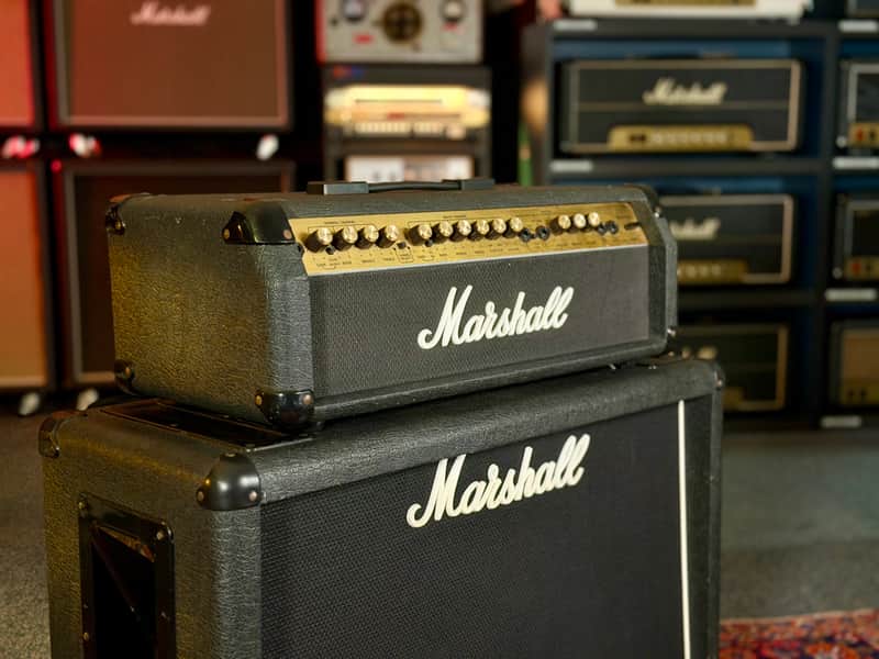 Marshall Valvestate 100V Model 8100 2-Channel 100-Watt Guitar Amp Head 1991 - Serviced – image 2