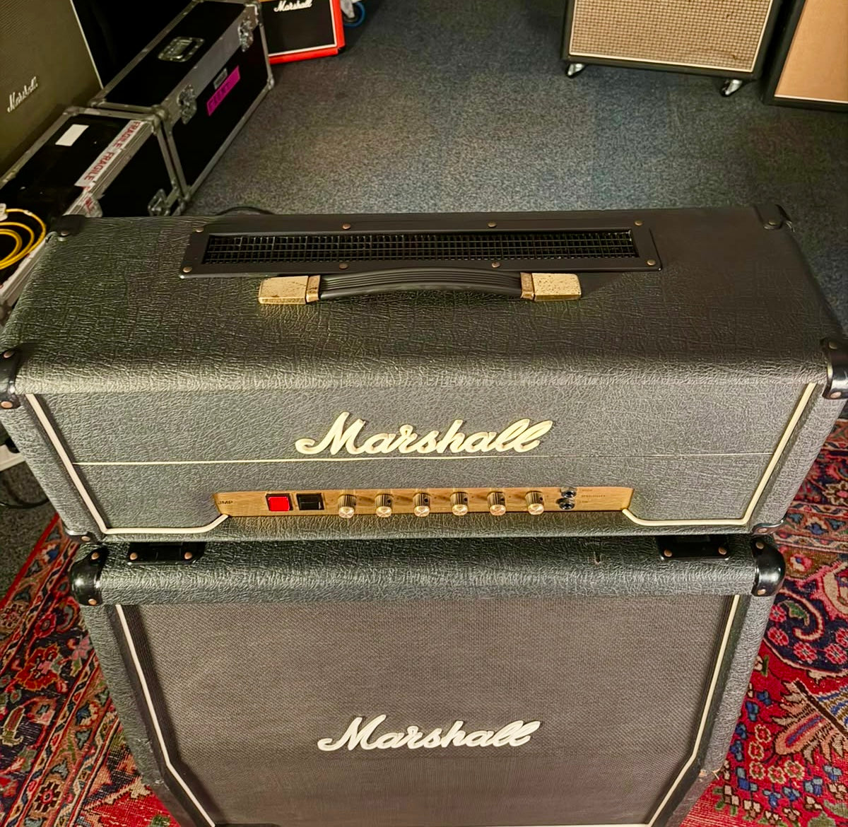 Marshall JMP 2203 Mk2 Master Model Lead 100-Watt Guitar Amp Head 1977 - Serviced – image 5