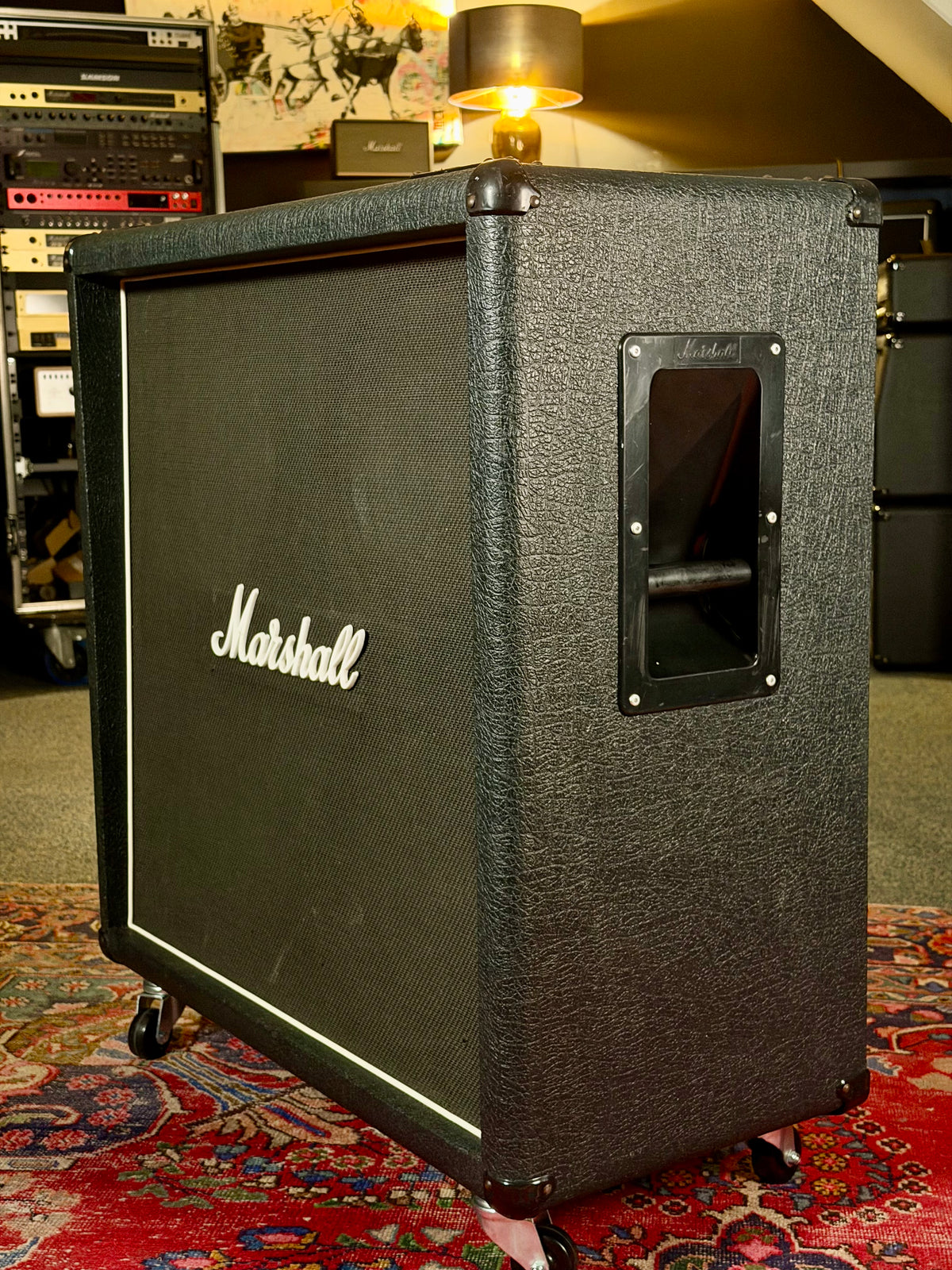 Marshall 1960B 4x12" Straight Speaker Cabinet 1976 - G12H 8 ohm – image 4