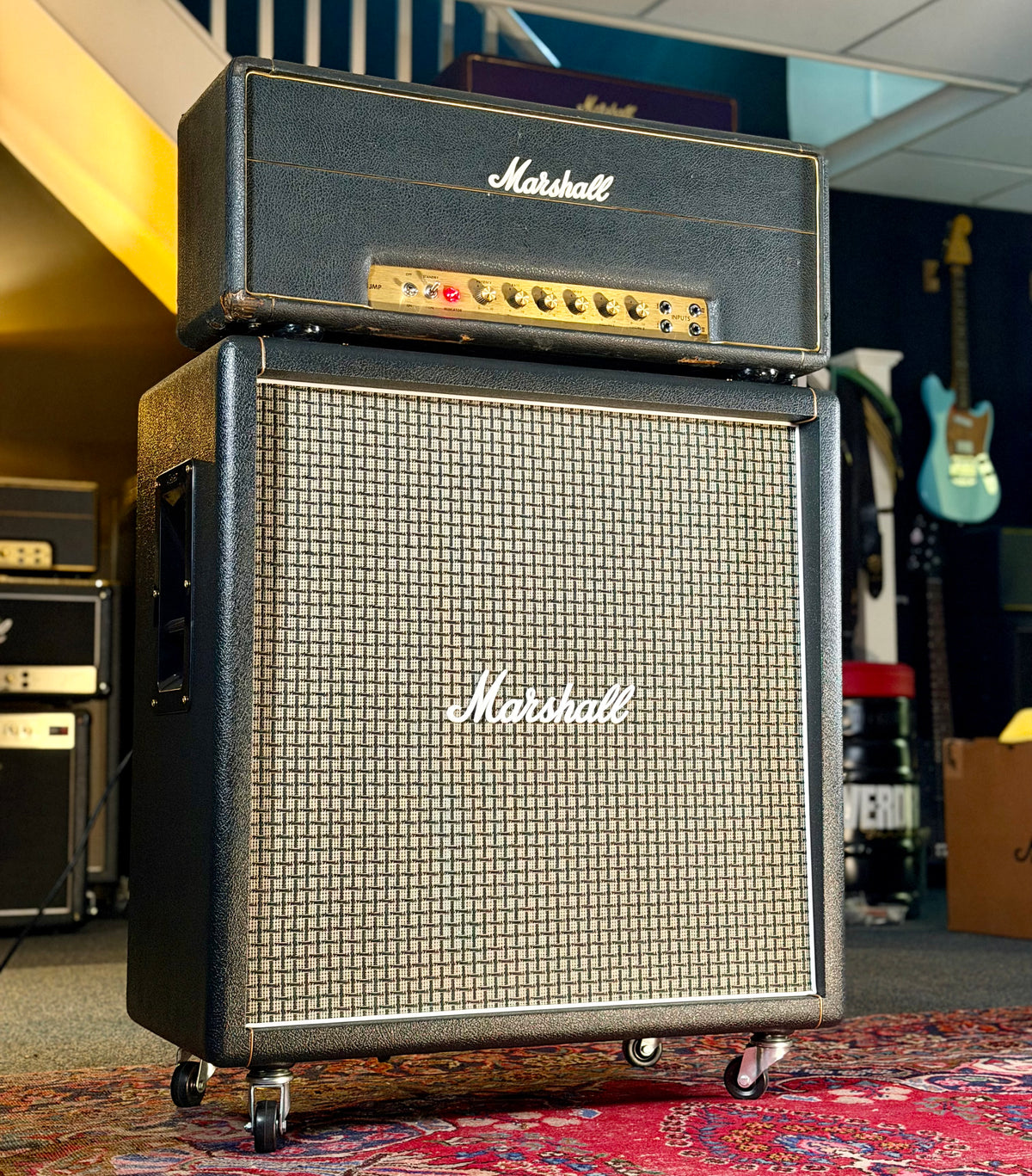 Marshall JMP 1992 Super Bass 2-Channel 100-Watt Head 1971 – image 2