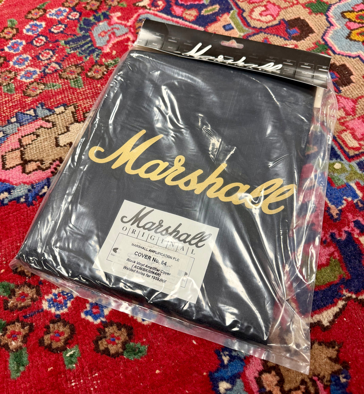 Marshall Super100JH Head Cover - COVR-00064 Jimi Hendrix - Black – image 2