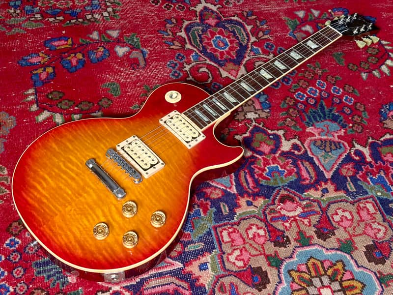 Gibson Les Paul Standard - Custom Shop Edition - Sam Ash - 1990 - Heritage Cherry Sunburst