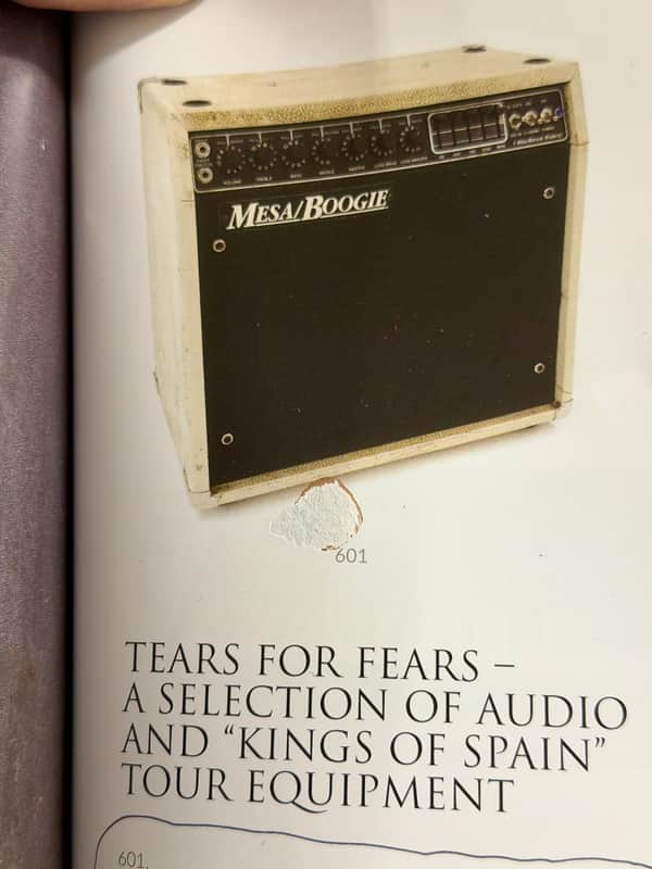 Mesa Boogie *Roland Orzabel* Mark III Simul-Class 1x12" Guitar Combo 1988 - White – image 9