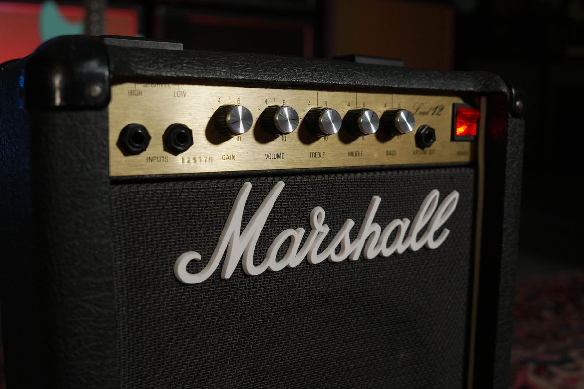 Marshall Lead 12 Model 5005 12-Watt 1x10" Guitar Combo 1983 - Black – image 5