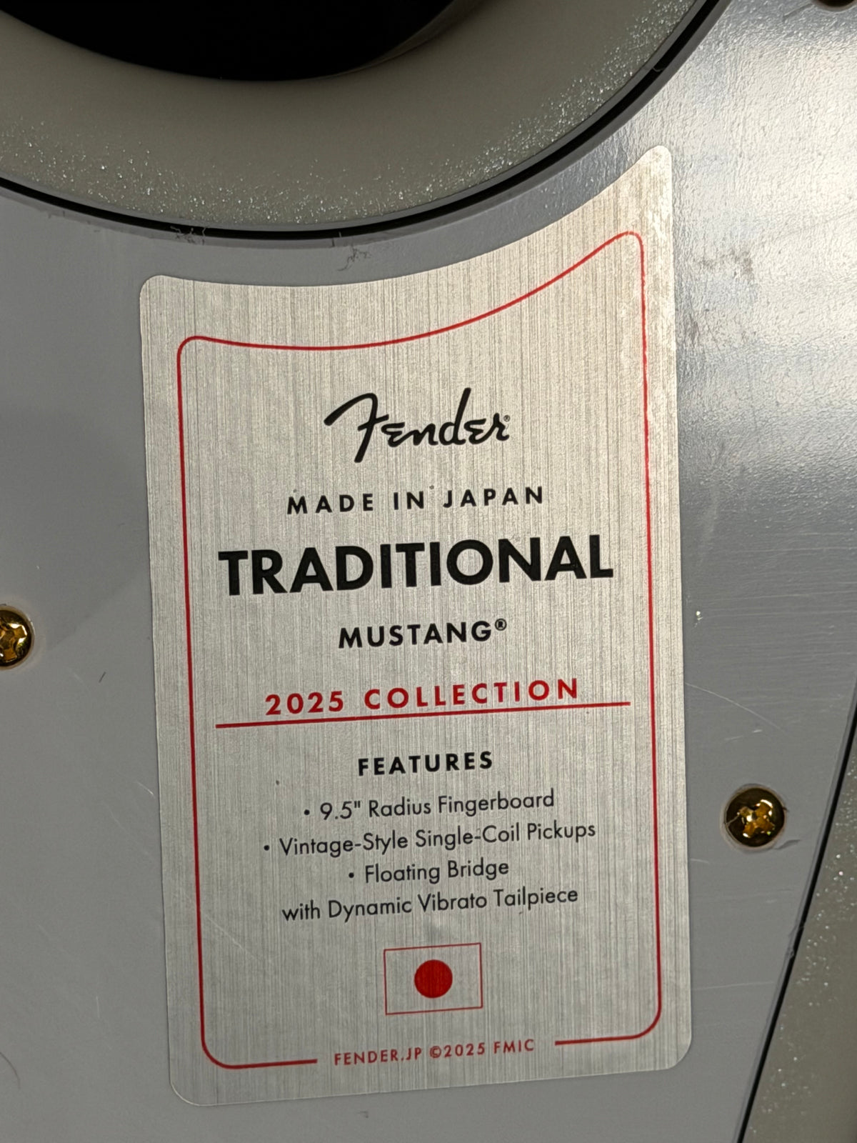 Fender MIJ Traditional '60s Mustang 2025 Collection - White Pearl – image 10