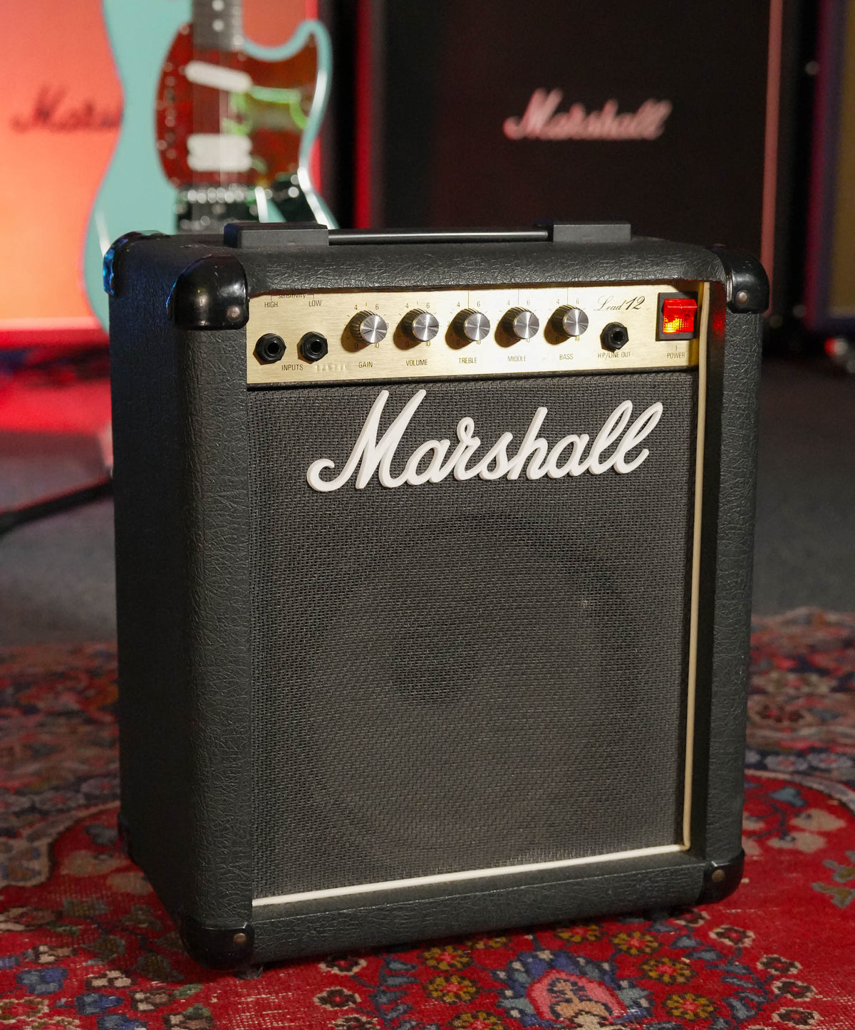 Marshall Lead 12 Model 5005 12-Watt 1x10" Guitar Combo 1983 - Black – image 1