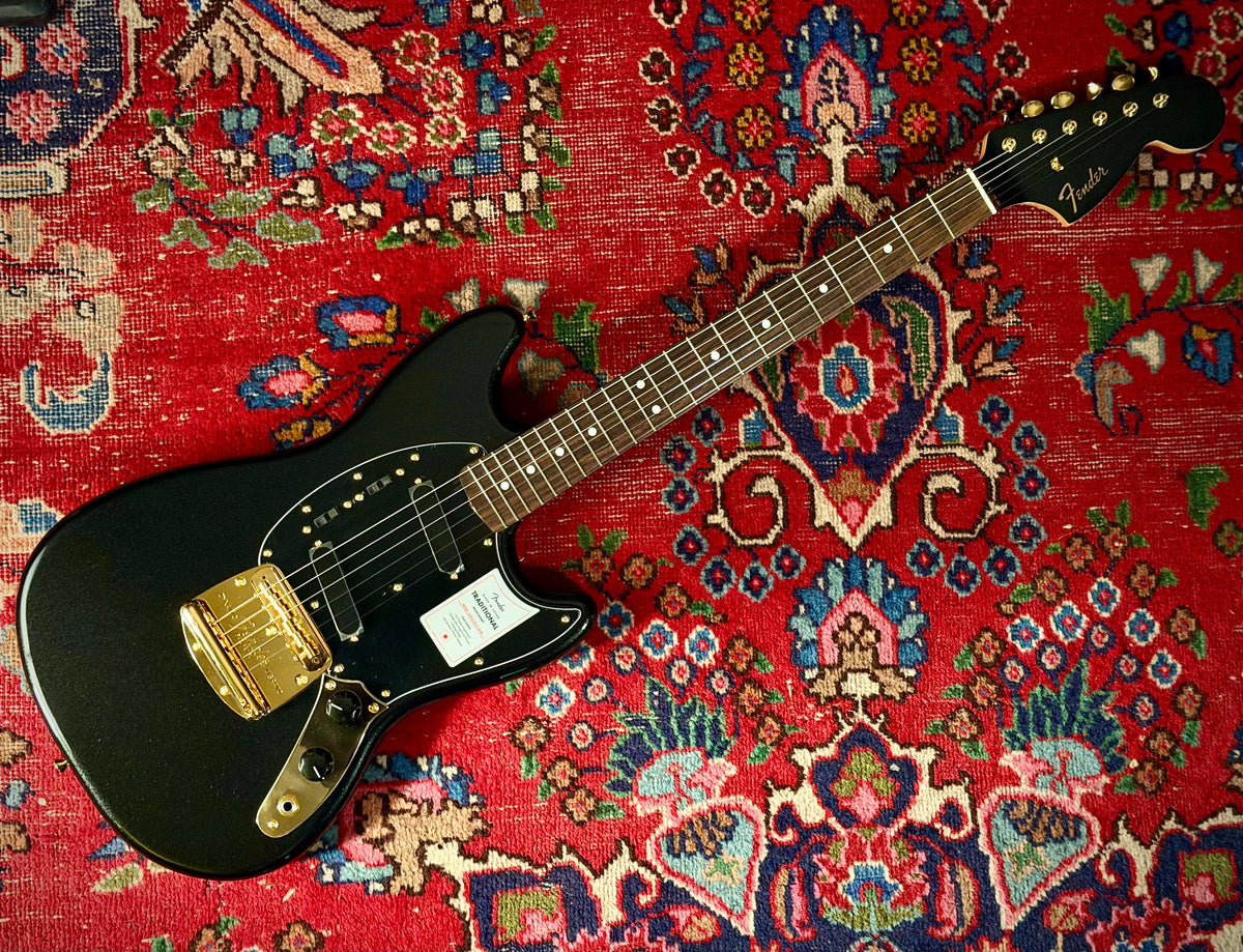 Fender MIJ Traditional '60s Mustang 2025 Collection - Black Pearl – image 3