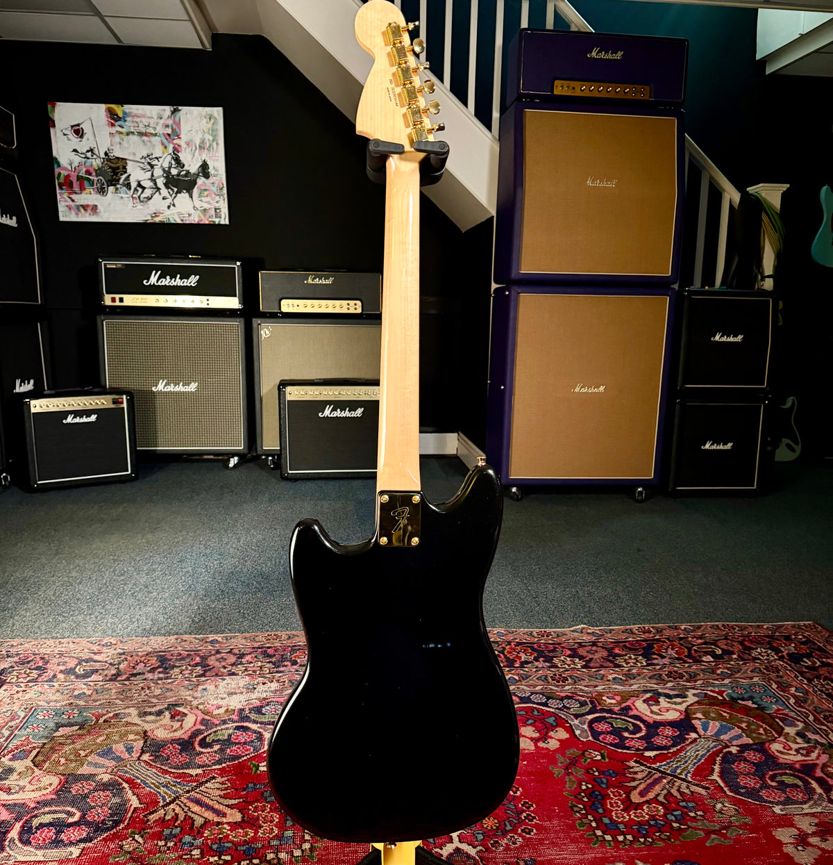 Fender MIJ Traditional '60s Mustang 2025 Collection - Black Pearl – image 5