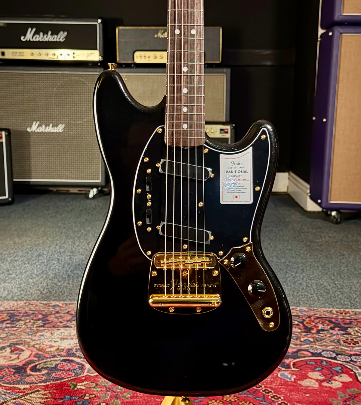 Fender MIJ Traditional '60s Mustang 2025 Collection - Black Pearl – image 1